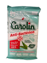 Carolin Reinigingsdoekjes 15 stuks – Anti-bacterieel, Zonder Javel, Diverse Geuren & Toepassingen